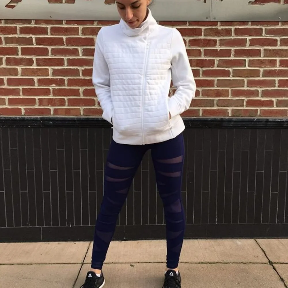 Lululemon Wunder Under Pant Hi-Rise Tech Mesh